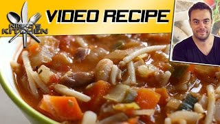 How to make Minestrone Soup [upl. by Ociral]