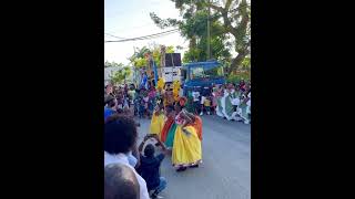 Bajan dance performance Holetown Festival Barbados February 2023 [upl. by Zurek]