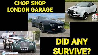 Chop Shop London Garages Cars  Scrapped or Survived Golf Porsche Rover [upl. by Eellehs]