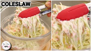 Coleslaw Recipe by YES I CAN COOK [upl. by Shishko]