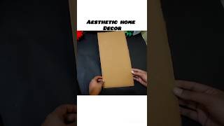 Aesthetic home decor ideas with waste material homedecor homemade wastematerialcraft [upl. by Riddle]