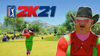 PGA TOUR 2K21 Match Play  Cloudcrest Country Club [upl. by Winola117]