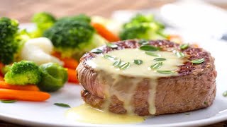 Recette  Filet mignon au roquefort [upl. by Eirallam]