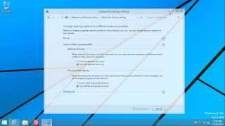 How to change Windows 81 wired network type from Public to Private [upl. by Iatnahs]