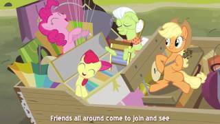 MLPFiM  Apples to the Core  Lyrics on screen  HD [upl. by Adnahcir]