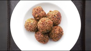 Falafel recipeRecipe using chickpeahealthy starter recipe [upl. by Aseeral]