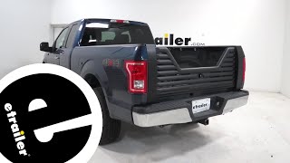 etrailer  Stromberg Carlson 4000 Series 5th Wheel Louvered Tailgate Installation  2016 Ford F150 [upl. by Vivyanne]