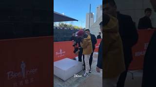 Ding YuXi saved a cameraman instantly 😮  dingyuxi chineseactor shorts dingyuxishorts [upl. by Notreve]