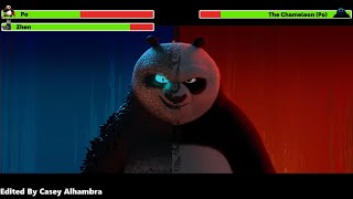 Kung Fu Panda 4 2024 Final Battle with healthbars 22 [upl. by Etteniotnna341]