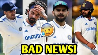 Shubman Gill amp virat kohli Injured Out of First BorderGavaskar Test 😱 [upl. by Noillid]