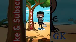 aadhar aur udhar viral aadharcard funny trending jokes reels comedy gkcartoonanimation [upl. by Yle122]