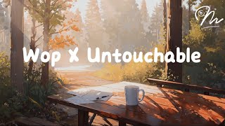 Wop X Untouchable Lyrics 抖音Tiktok version [upl. by Renwick]