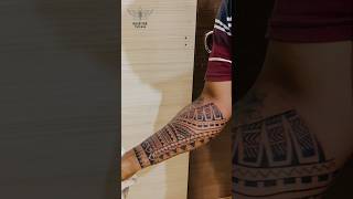 Polynesian Tattoo  Maori Tattoo  Maori Tattoo Design  Samoan Tattoo  Forearm Tattoo Design [upl. by Osrock760]