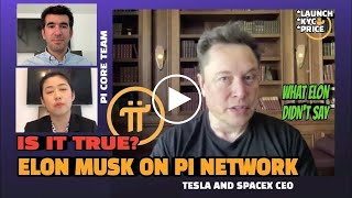 PI NETWORK UPDATE ELON MUSK JUST SAID THIS ABOUT PI NETWORK  TESLA ACCEPTING PI COIN [upl. by Nallek]