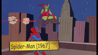 Spider man all transformation of animation 1967 2017 [upl. by Gladys]