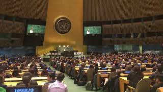 Speaking at NHSMUN Closing Ceremonies United Nations General Assembly [upl. by Bernadine389]