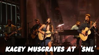 Kacey Musgraves comically Unveils she had a wardrobe malfunction on Saturday Night Livesnl [upl. by Saref]