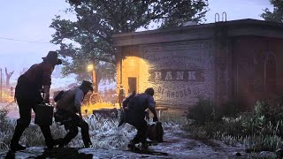 RDR2 Poor Mans Game Ep49 Rhodes Bank and Fishermans Debts [upl. by Hemphill269]