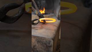 Making awl blacksmith forge diy shorts [upl. by Shelia934]