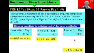 1°EM L6 Cap 20 Estequio Fórmulas [upl. by Wyler641]