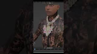 Making A Custom GTA 5  FiveM Chain Set 🥶🔥😤 Shorts GTA5 GTAV GTARP FiveM blender [upl. by Dnumsed]