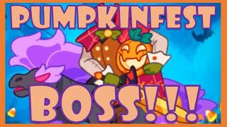 INSANE NEW Pumpkinfest BOSS [upl. by Liek]