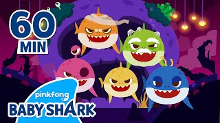 Baby Shark Doo Doo Doo 1 hour  Compilation  Halloween Songs  Baby Shark Official [upl. by Edvard82]