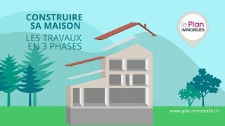 Les 3 phases de construction dune maison  Plan Immobilier [upl. by Boot]