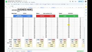 TEMPLATE CONCERN amp UPDATE Lending Business  Daily Tracker v21 [upl. by Rehtul799]