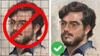 Is The Grid Method KILLING your Oil Painting [upl. by Arahas]