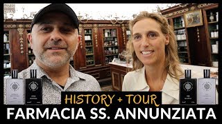 Farmacia SS Annunziata History  Tour In Florence Italy [upl. by Pronty480]