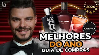 OS MELHORES PERFUMES NACIONAIS MASCULINOS DO ANO O GUIA OFICIAL de COMPRAS 2024 A LISTA COMPLETA [upl. by Nibram]