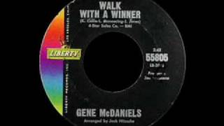 Gene McDaniels  Walk With A Winner [upl. by Uno]