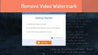 How to Remove Video Watermark Gilisoft Watermark Removal Tool [upl. by Emeline469]