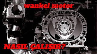 WANKEL motor NASIL çalışır araba wankel automobile özellikleri otomobil mazdarx7 rx8 [upl. by Atiruam749]