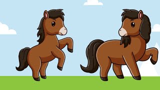 Horsey Horsey Horsey gallop fast   Super Simple Songs [upl. by Nnaecarg]