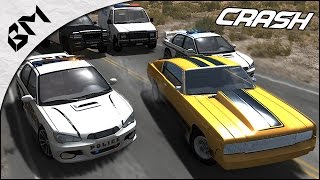 BeamNG Drive  Crash Test  Course Poursuite EPIC  Compilation [upl. by Ainesy]