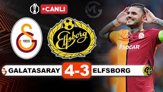 Galatasaray 43 Elfsborg  Avrupa Ligi Canlı Yayın [upl. by Dolph]