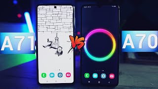 Samsung Galaxy A71 vs Galaxy A70 Speed Test [upl. by Hanad]