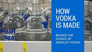 How Vodka Is Made Behind The Scenes of Absolut Vodka [upl. by Feodora617]