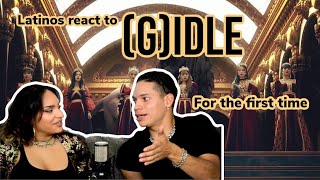 Latinos react to GIDLE  LION or the first time👏🔥reaction video FEATURE FRIDAY✌ [upl. by Arlena]