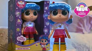 Official True amp The Rainbow Kingdom Deluxe 10quot Bedtime Doll with LED Lights TVC 30 Sec [upl. by Aimaj]