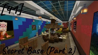 How To Build Stampys Lovelier World 41 Secret Base Part 2 [upl. by Aneehsal733]