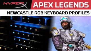 Apex Legends Newcastle inspired NGENUITY Keyboard Lighting Profiles [upl. by Ihcekn871]