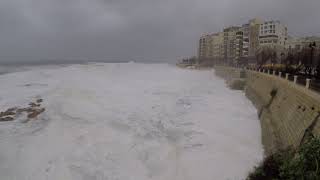 Storm in Malta  24022019 [upl. by Loggins]