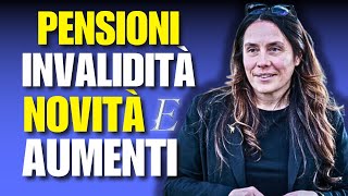 PENSIONI INVALIDITÀ NOVITÀ E AUMENTI DEL 2024 [upl. by Gaspard]