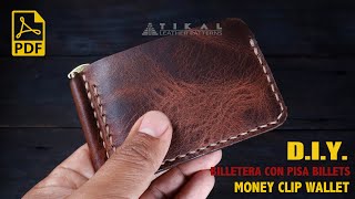 Making a Money Clip Wallet pattern available [upl. by Llewej786]