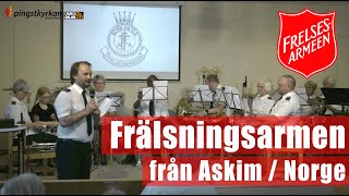 Frelsesarmeen fra Askim i Pingstkyrkan Töcksfors [upl. by Shepard]