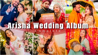 Arisha Razi Khan Wedding ALBUM 2024  Arisha Ki Shaadi Ki Beautiful 😍 Picture  Enjoy Blossom [upl. by Oremoh]