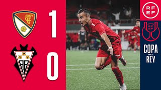 Resumen  Copa del Rey  Terrassa FC 1–0 Albacete Balompié  Primera Eliminatoria [upl. by Aowda]